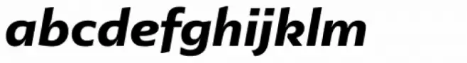 Lexis Extra Bold Italic