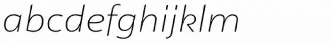 Lexis Thin Italic