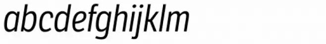 LFT Etica Condensed Book Italic