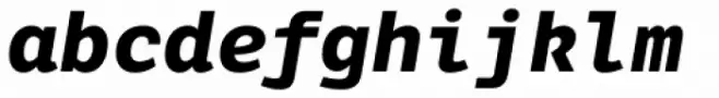 LFT Etica Mono Bold Italic