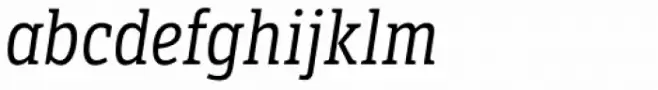 LFT Etica Sheriff Condensed Book Italic