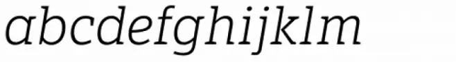 LFT Etica Sheriff Light Italic