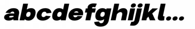 Liak Extra Bold Italic