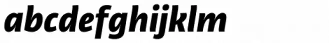 Libertad ExtraBold Italic
