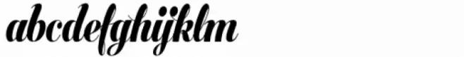 Lilith Script Pro Narrow Black