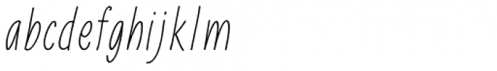Liniga Thin Italic