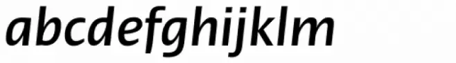 Linotype Ergo Pro Medium Condensed Italic