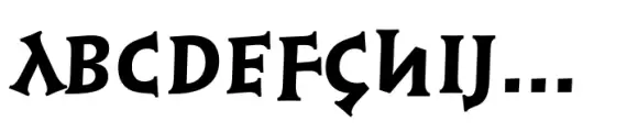 Linotype Syntax Lapidar Serif Display Heavy