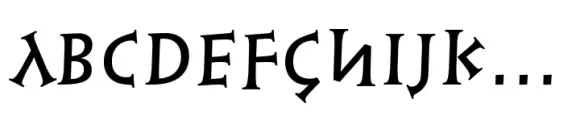 Linotype Syntax Lapidar Serif Display Medium