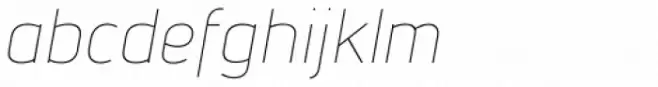 Lintel Thin Italic