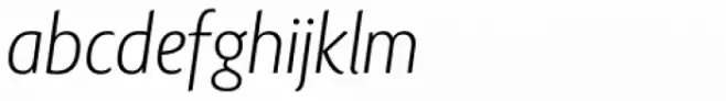 Lisboa Sans Light Italic