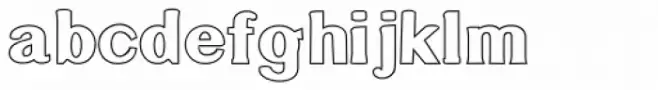 Littler Serifada Outline
