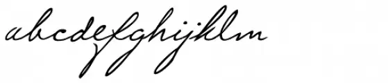 Lizzy Handwriting
