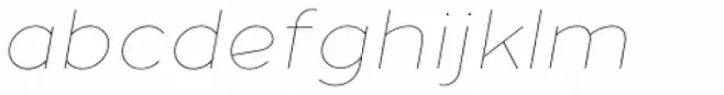 Loew Thin Italic
