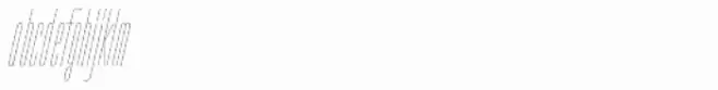 Loft Hairline Italic