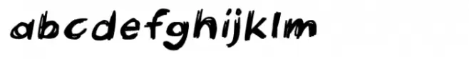 Loppemarked Italic Text