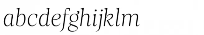 Loretta Display Extra Light Italic