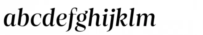 Loretta Display Medium Italic
