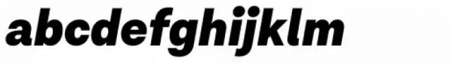 Lota Grotesque Alt 1 Black Italic