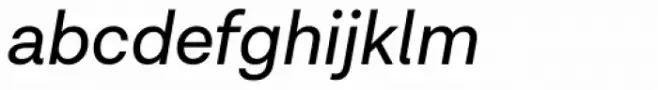 Lota Grotesque Alt 1 Regular Italic