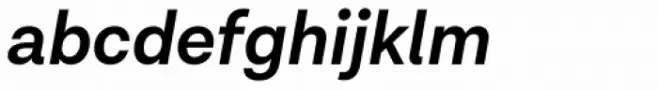 Lota Grotesque Alt 1 Semi Bold Italic