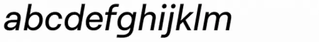 Lota Grotesque Alt 3 Regular Italic