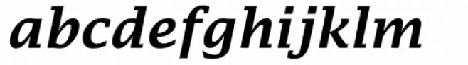 Lucida Fax Demibold Italic