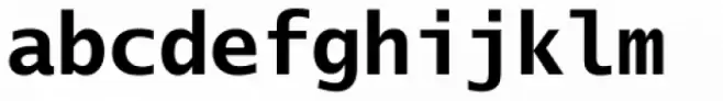 Lucida Grande Mono Bold