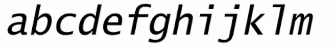Lucida Sans Typewriter Std Oblique