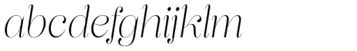 Lust Pro Didone Slim No1 Italic