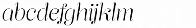 Lust Pro Didone Slim No2 Italic