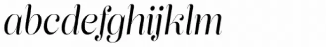 Lust Pro Didone Slim No3 Italic