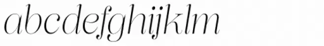 Lust Pro Slim No1 Italic