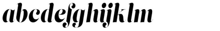 Lust Slim Display Italic