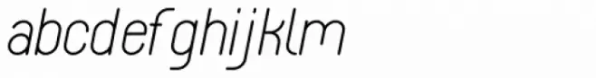 Luwest Rounded Light Italic