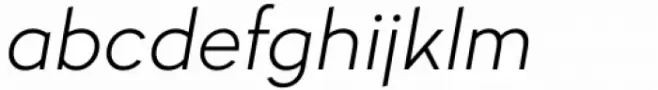 Lydia Sans Light Italic