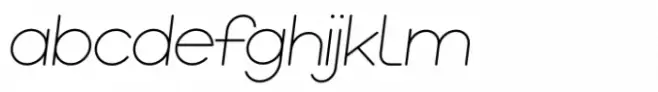 Maas Thin Italic