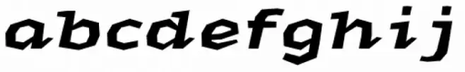 Macahe Black Italic