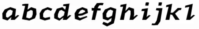 Macahe Condensed Semi Bold Italic