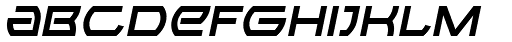 Machine Gun Bold Italic