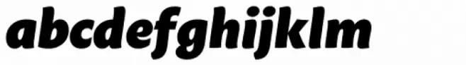 Macho Black Italic