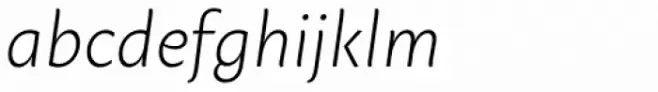 Macho Light Italic