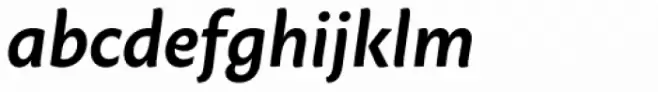 Macho Semi Bold Italic