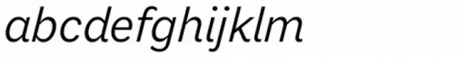 Macklin Sans Light Italic