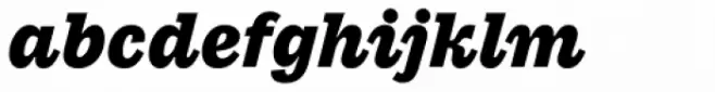 Macklin Slab Black Italic