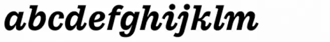 Macklin Slab Bold Italic