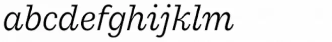 Macklin Slab Light Italic