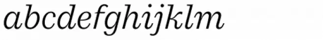 Macklin Text Light Italic