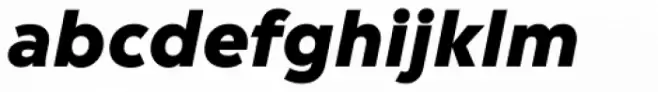 Madera ExtraBold Italic