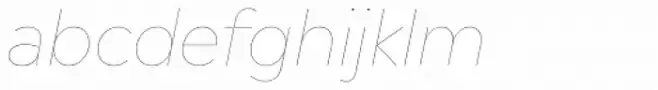 Madera Hairline Italic